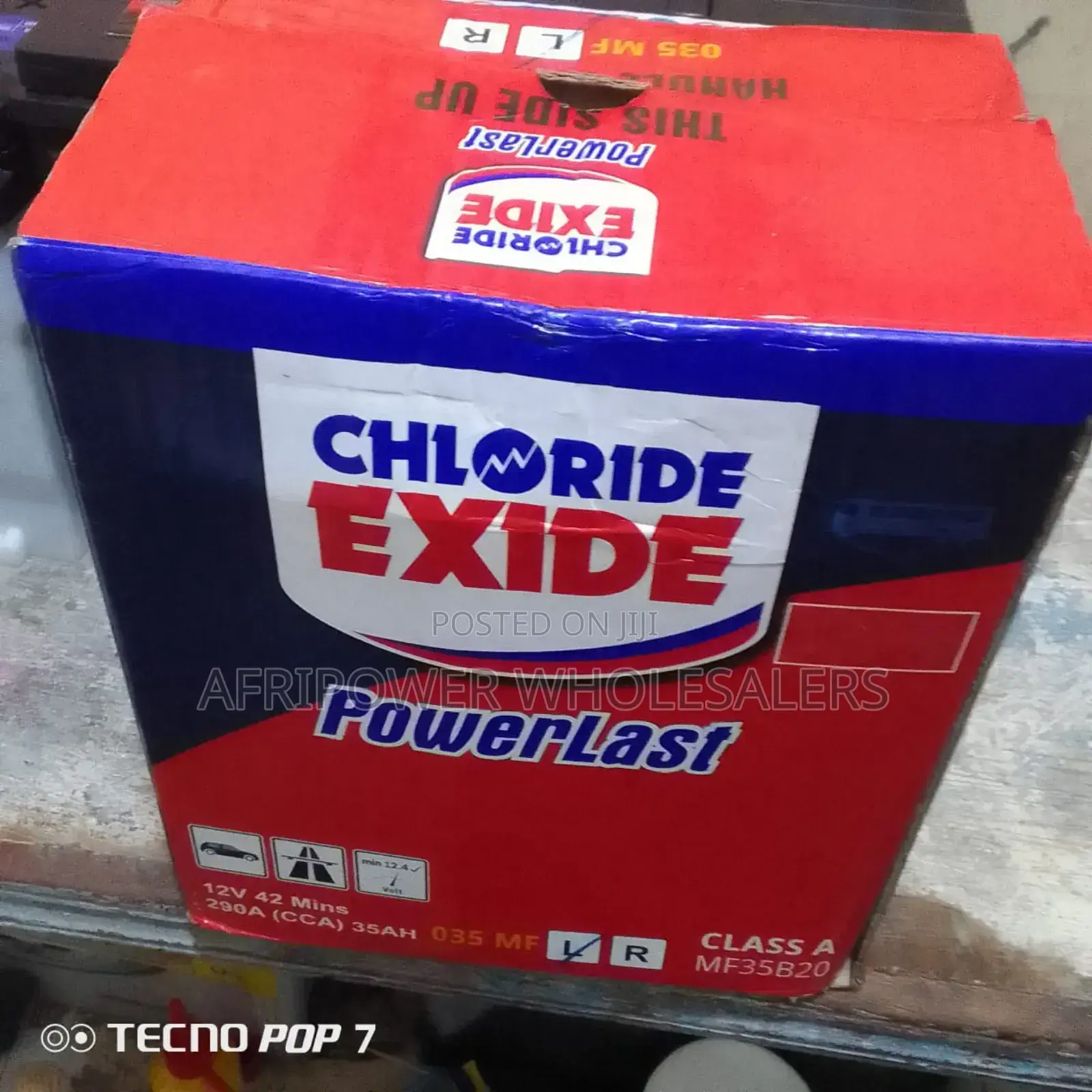 Chloride Ns40 / 035 Car Battery