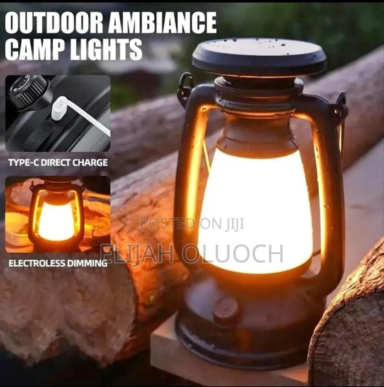 Solar Retro Lamp