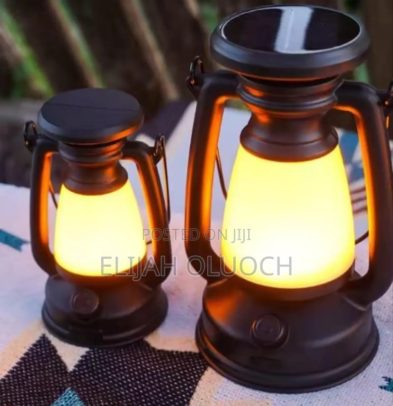 Solar Retro Lamp