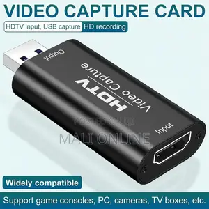 Hdmi to Usb 2.0 Video Capture Card Input 1080p Output Game Capture
