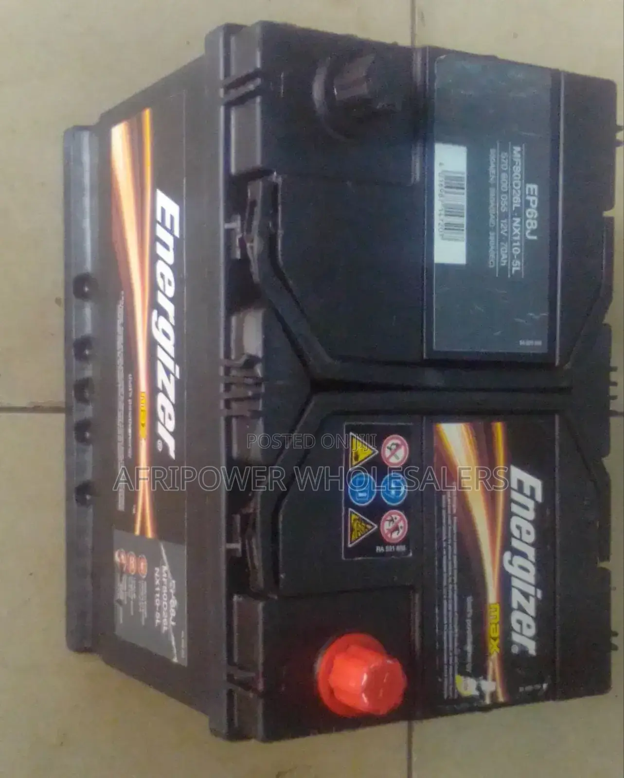 Energizer Ns70 Car Battery Mf