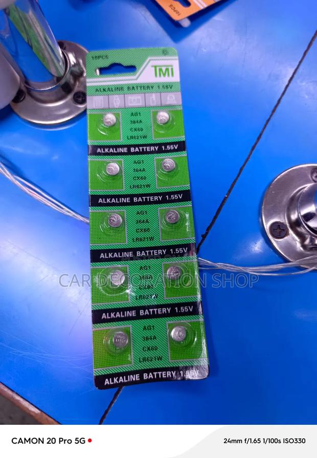 384a/Lr621w Alkaline Cell Batteries 10pc Pack - main view