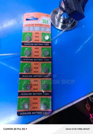 10pcs Alkaline Cell Batteries 48lr 393a Ag5
