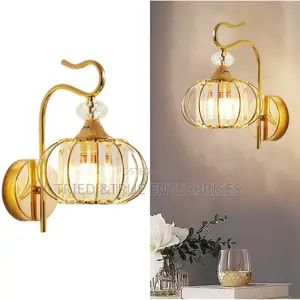 Modern Elegant Gold Iron Sconce Wall Bracket Light Gcx3