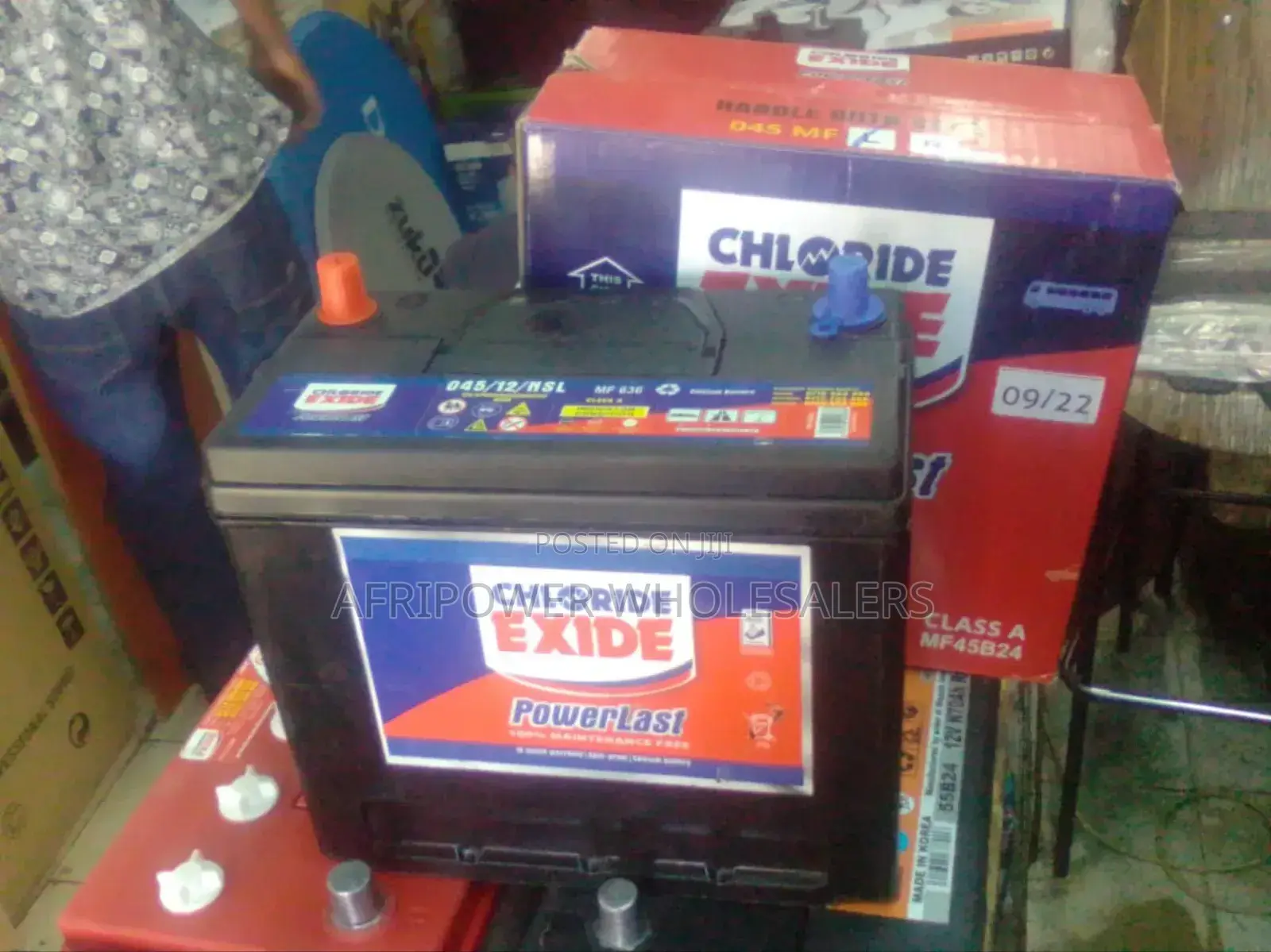 Chloride Exide Ns60 / 045ah Battery
