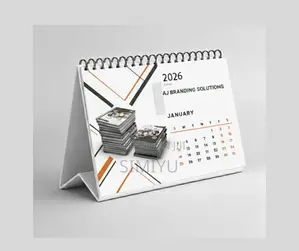 Branded Spring Desktop Calendar