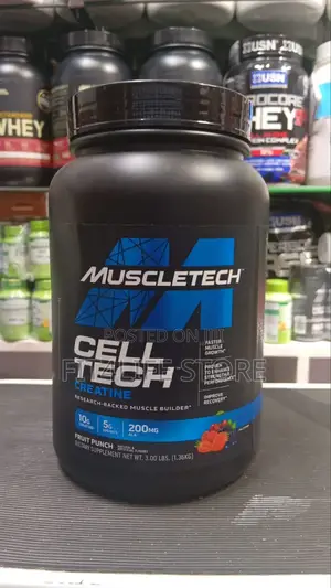 Cell-Tech Creatine – Fruit Punch | Muscle Size, Strength Recovery