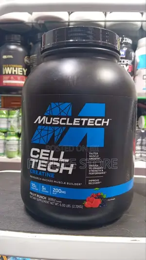 Cell-Tech Creatine – Fruit Punch | Muscle Size, Strength Recovery