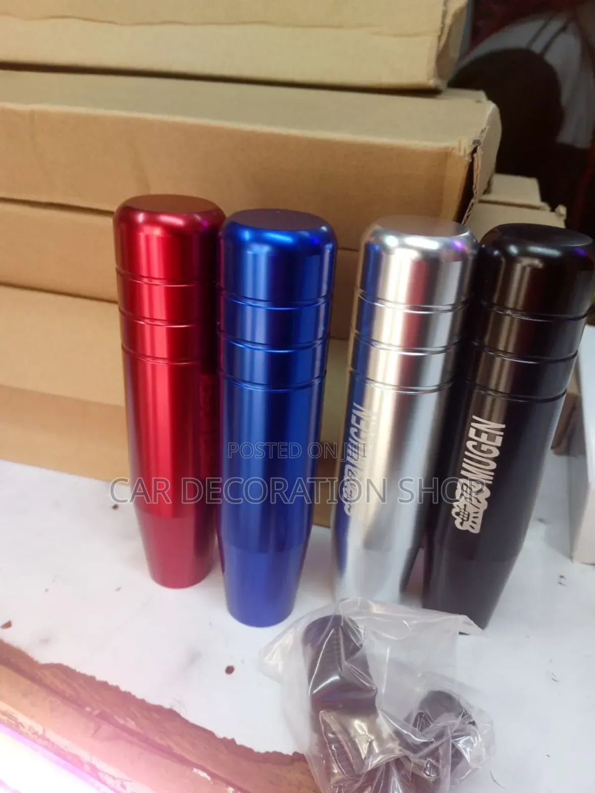 13cm Different Colors Mugen Metallic Universal Fit Gear Knob