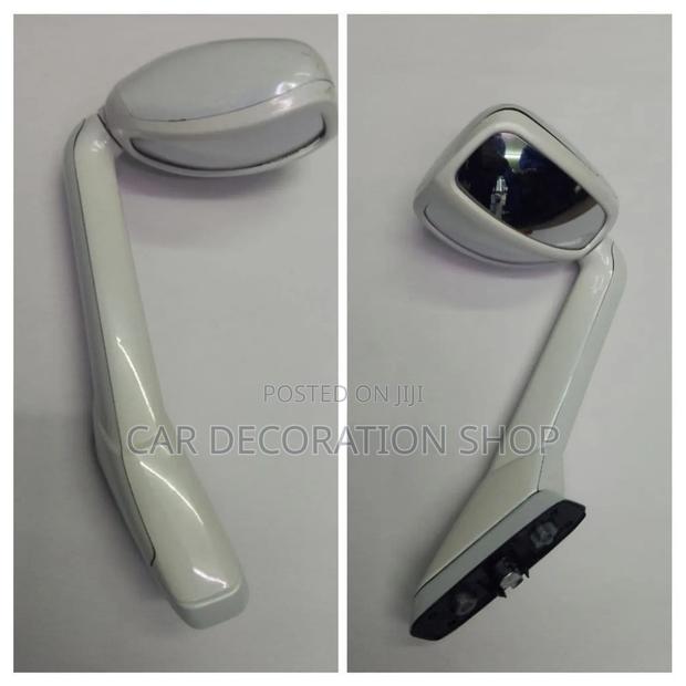 Prado Models Replacement White Bonnet Wing Mirror