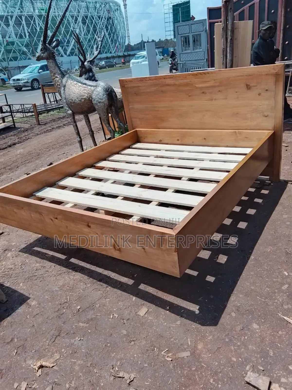 Wooden 5*6 Boxbed