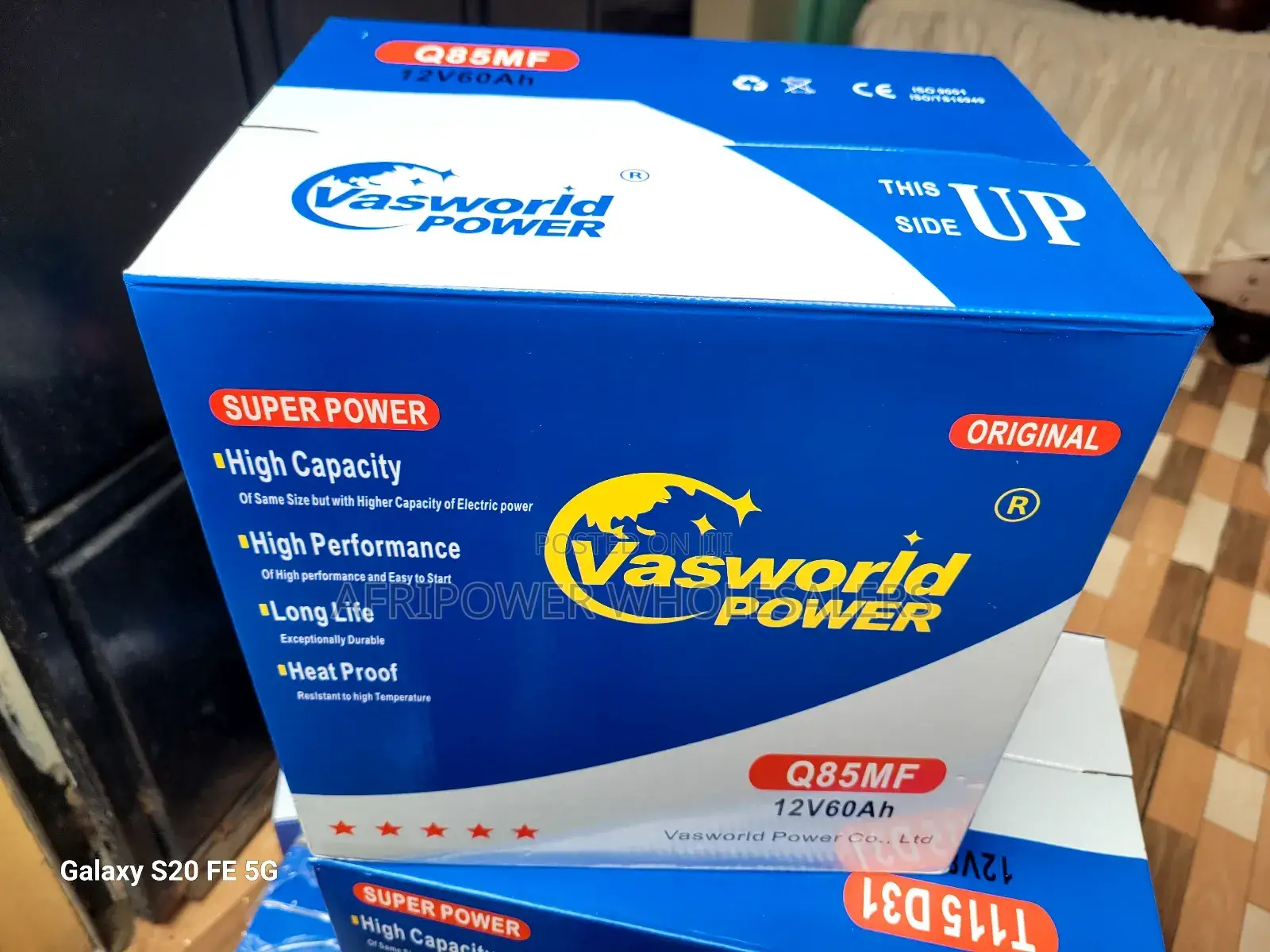 Vasworld Power Q85 Istop Battery