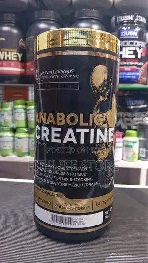 Anabolic and Gold Creatine 1 Kg Kevin Levron Series