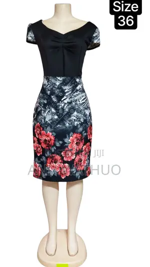 Elegant Lace Bold Prints – Size Xl 36 Dresses for Stylish Women 35