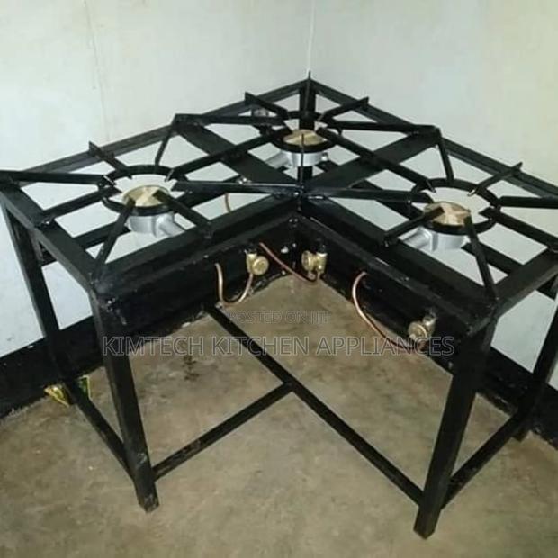 3 Burner Mild Steel