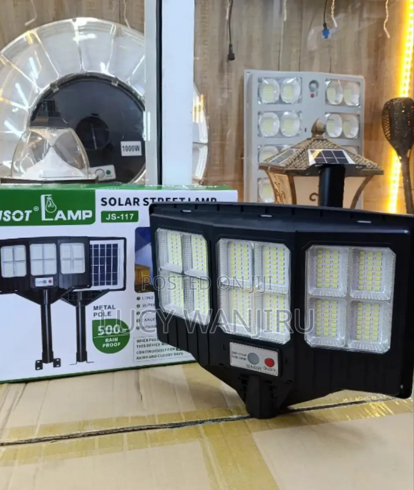 500w Jsort Js-117 Floodlights / Quality Sola Street Lamp