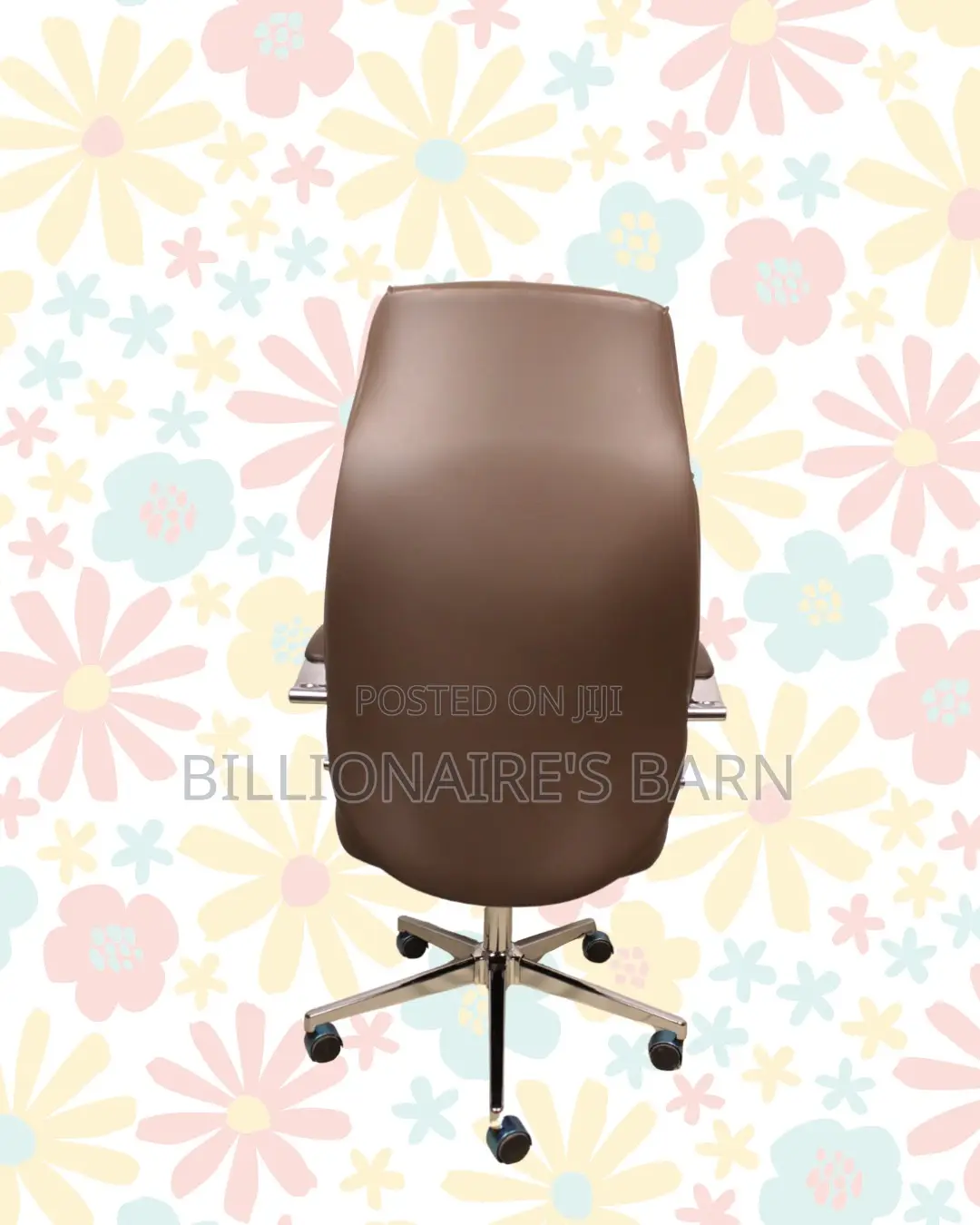 Space-Saving Chair Durable Height Brown | Comfort Meets Style
