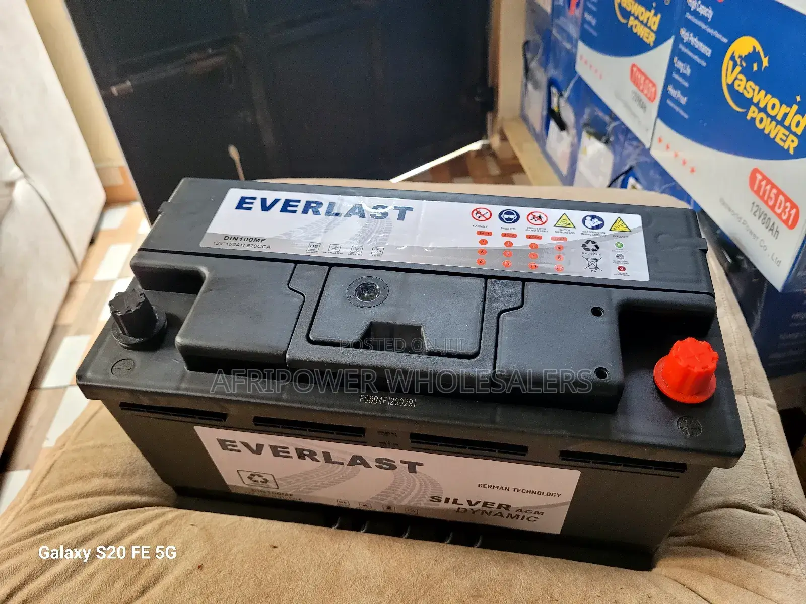 Everlast Din 100 Automotive Battery