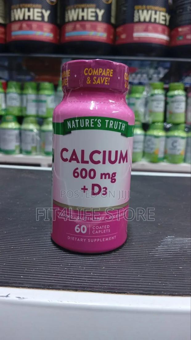 Nature's Truth Calcium 600mg + D- Bone Health Immune Support