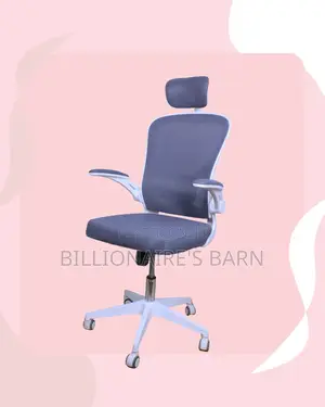 Swivel Castors | White Ergonomic | Nairobi Delivery Guaranteed