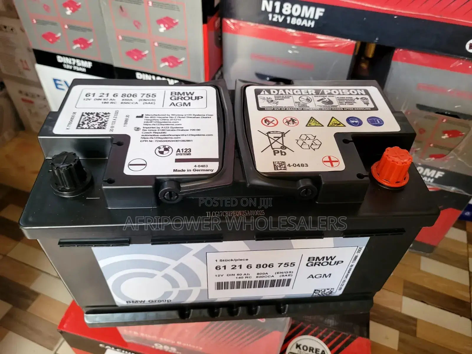 BMW Din 80 Automotive Battery
