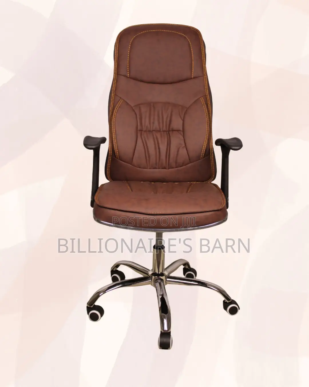 Space-Saving Ergonomic Chair — Smooth-Rolling | Best Deal Online