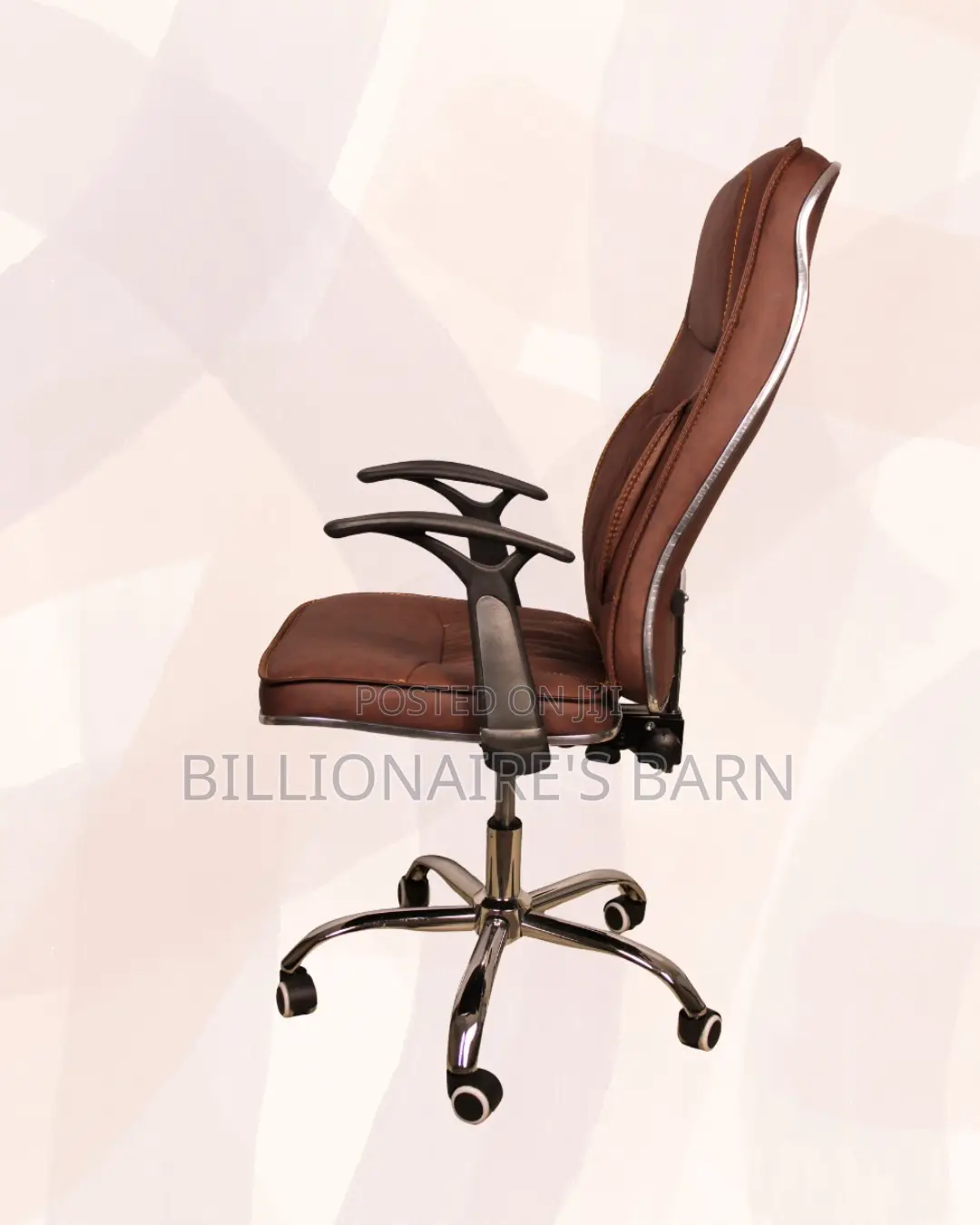 Space-Saving Ergonomic Chair — Smooth-Rolling | Best Deal Online