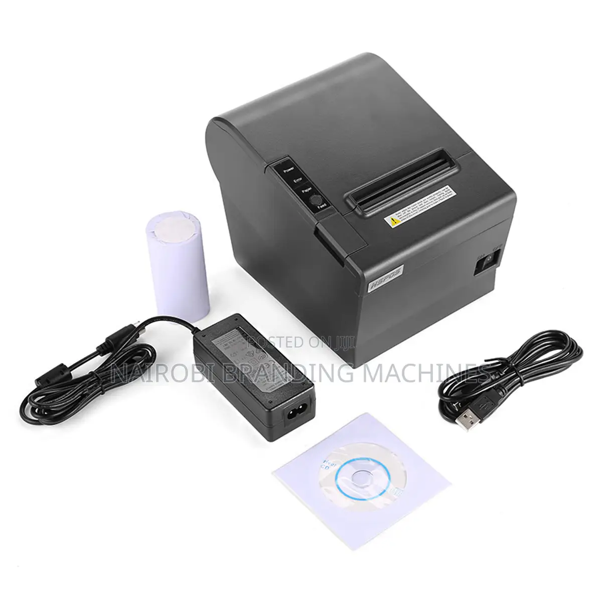 80mm Desktop Thermal Receipt Pos Printer With Auto Cutter