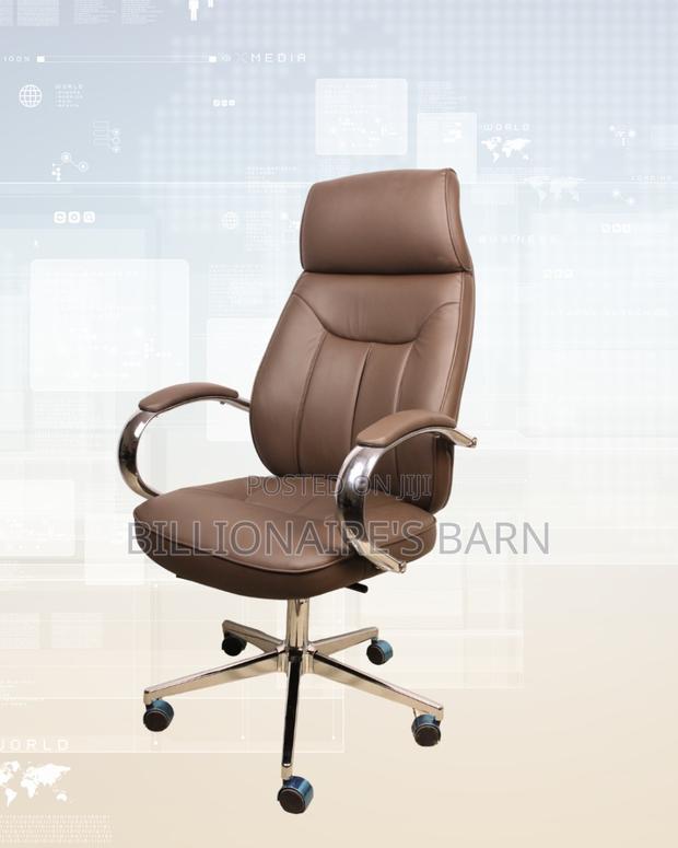 Space-Saving Backrest Leather Office Imported | Best Deal Online - thumbnail 4