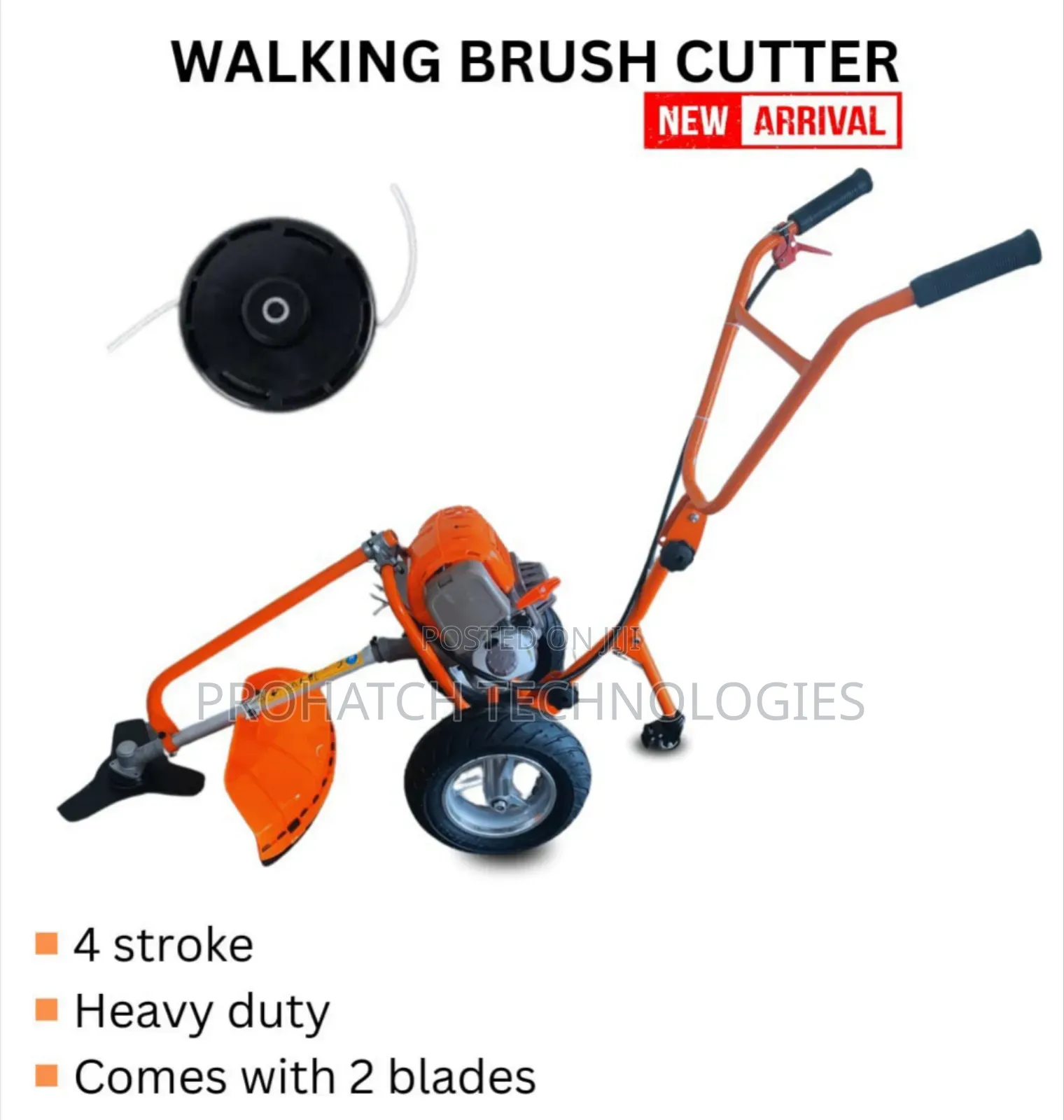 4stroke Walking Brush Cutter