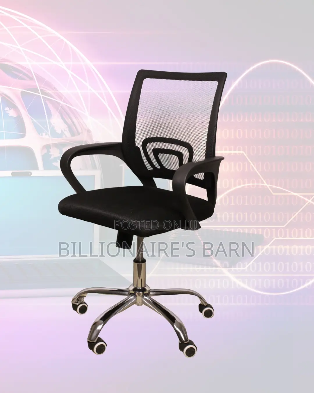 Quality Quiet-Roll Office Chair Base | Same-Day Delivery Available