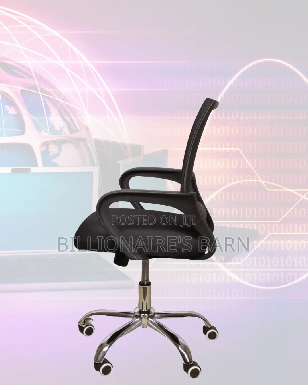 Quality Quiet-Roll Office Chair Base | Same-Day Delivery Available