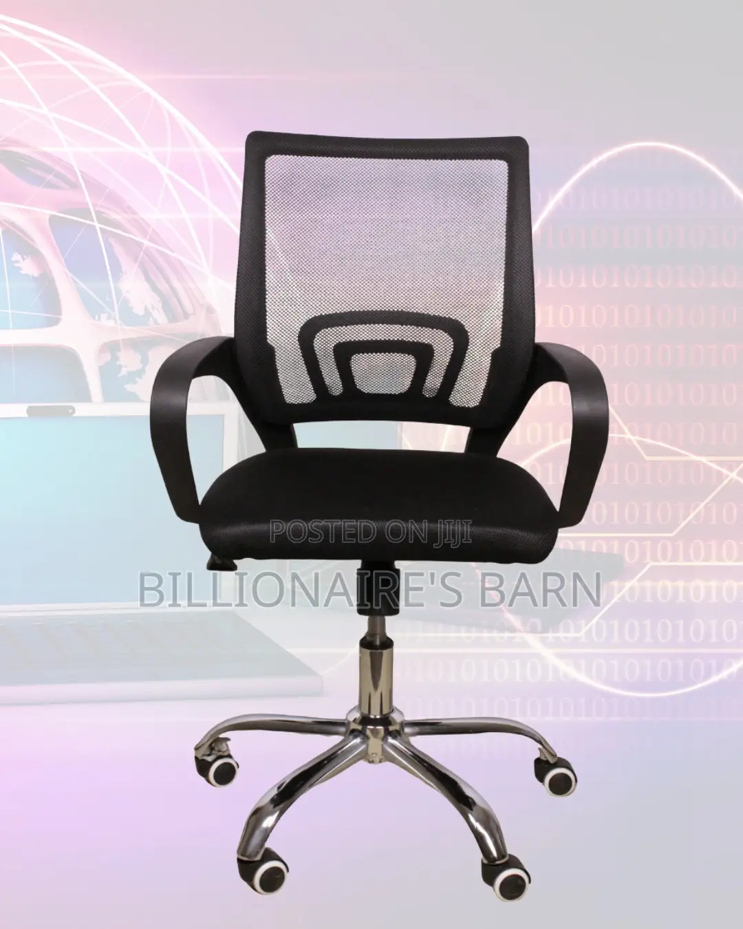 Quality Quiet-Roll Office Chair Base | Same-Day Delivery Available