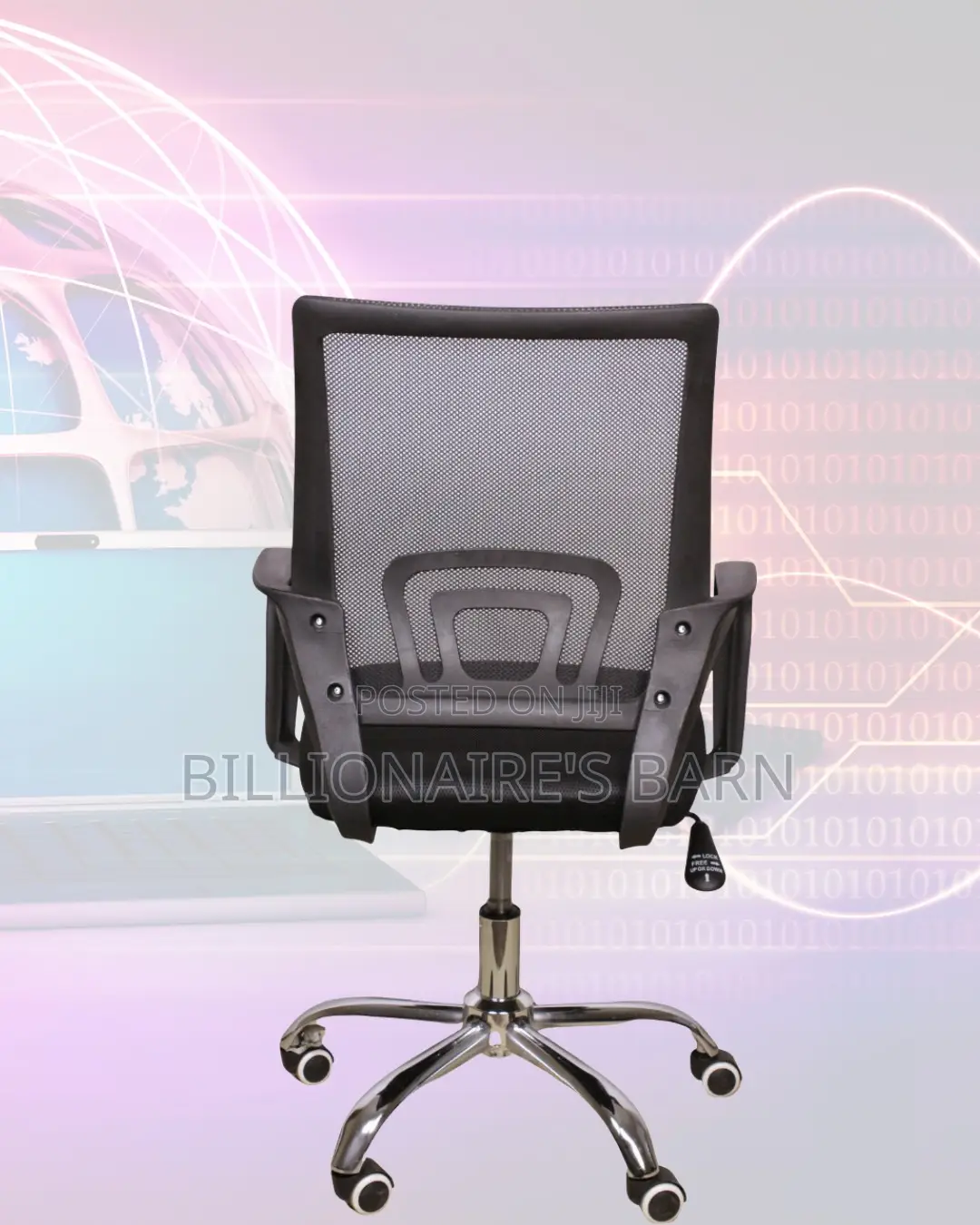 Quality Quiet-Roll Office Chair Base | Same-Day Delivery Available