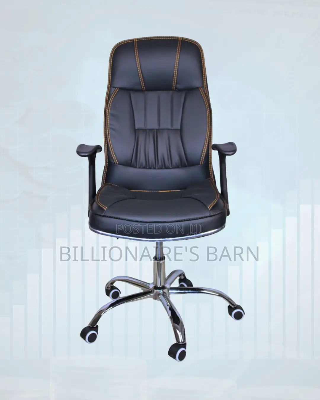 Durable Height — Executive Leather | Same-Day Delivery Available