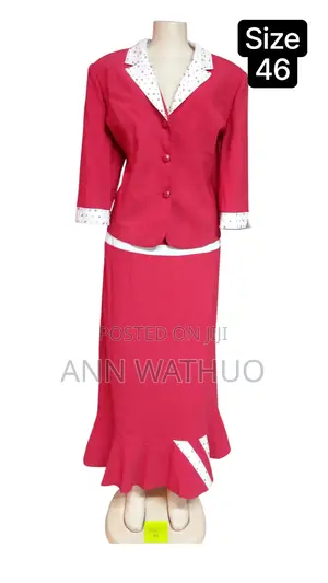 Skirt Suits – Elegant Looks for Church Office (Sizes 46 to 48) 42