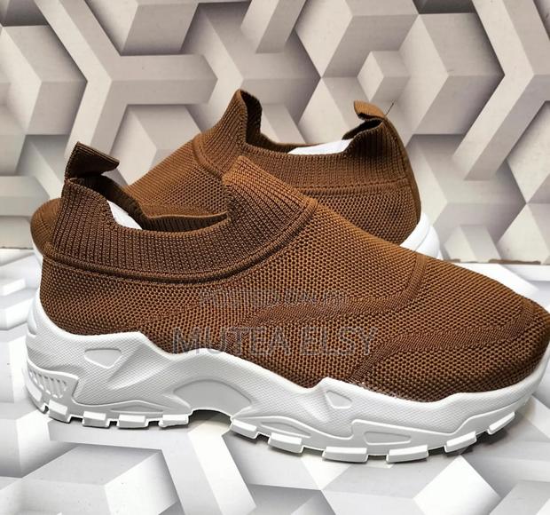 Black,Brawn Navyblue Ladies Breathable Orthopedic Rubbers - thumbnail 3