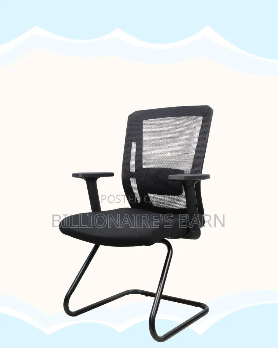 Classic Waiting Area Visitor Seat | Stable, Comfortable Stylish
