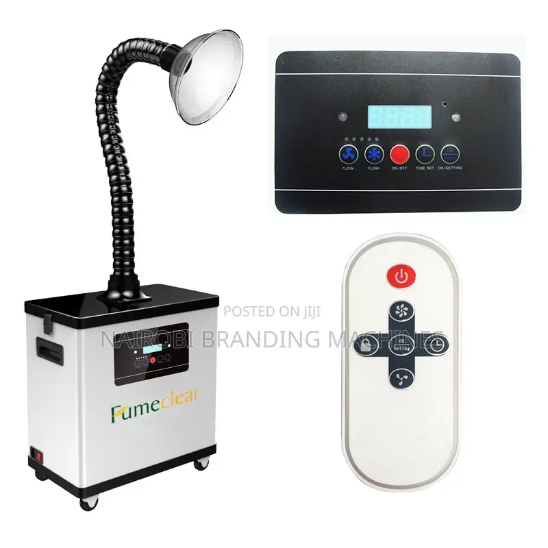 Pure Air DTF Laser Fume Extractor With Activated Carbon Hepa Filters