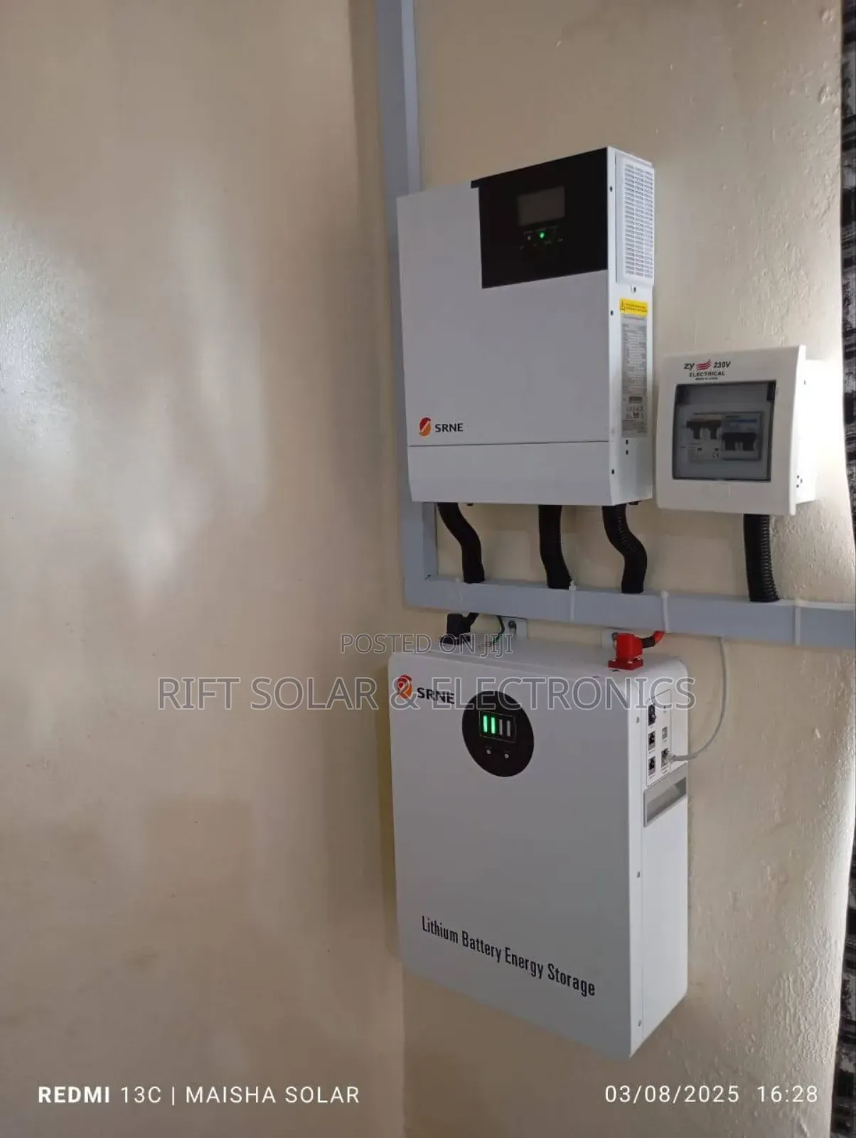 3.3kva Hybrid Inverter - 2.56kwh Lithium Battery Off-Grid Solar System