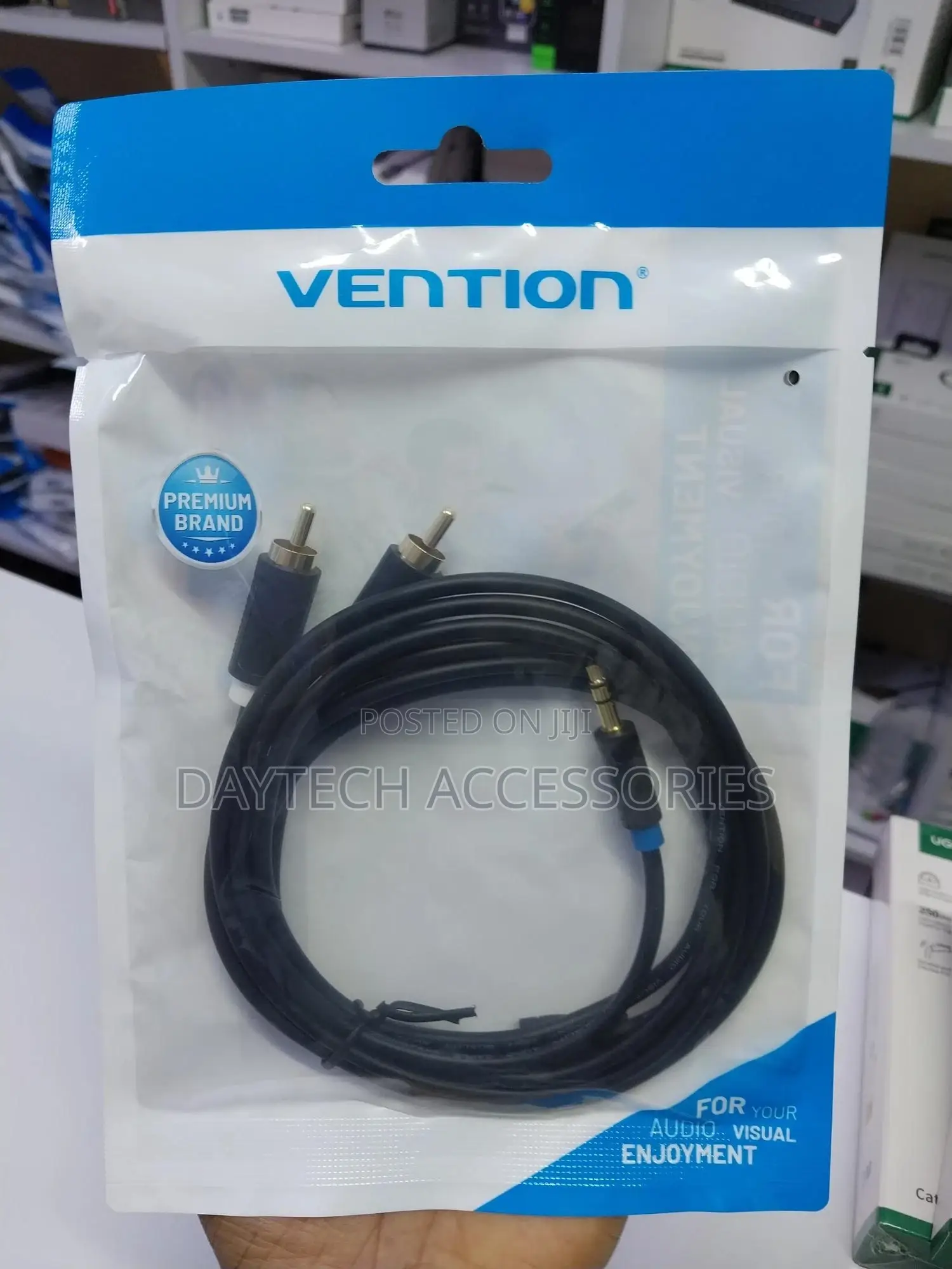Vention 3.5mm Male to 2 Rca Male Stereo Audio Cable