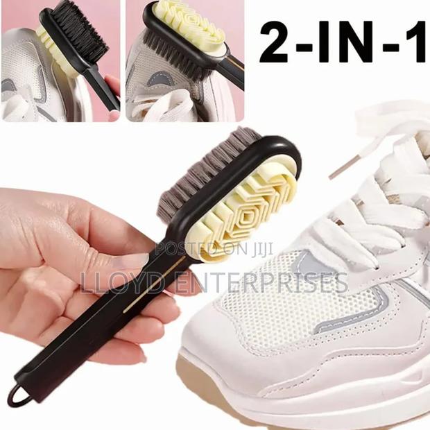 Double Sided Seudo Shoe Cleaning Brush - main view