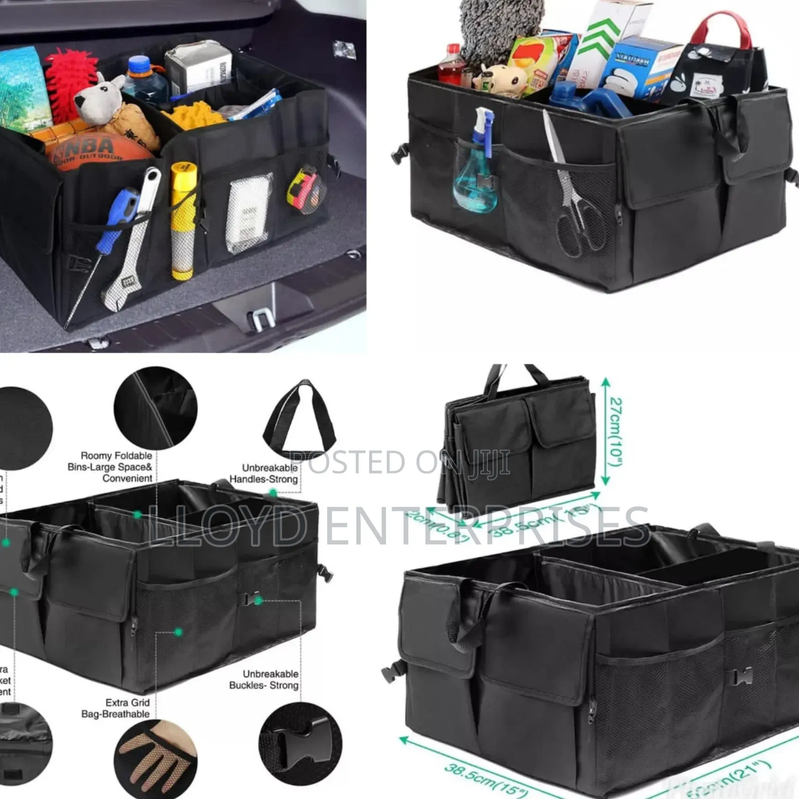 Divided High Quality Car Boot Organiser
