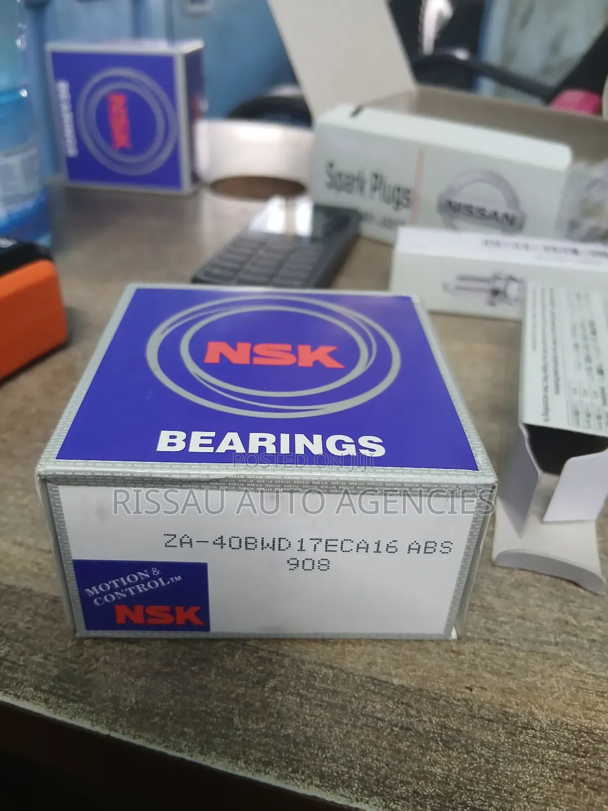 Toyota Ractis NSK Front Wheel Bearing Made in Japan Za-40bwd-17e Abs.