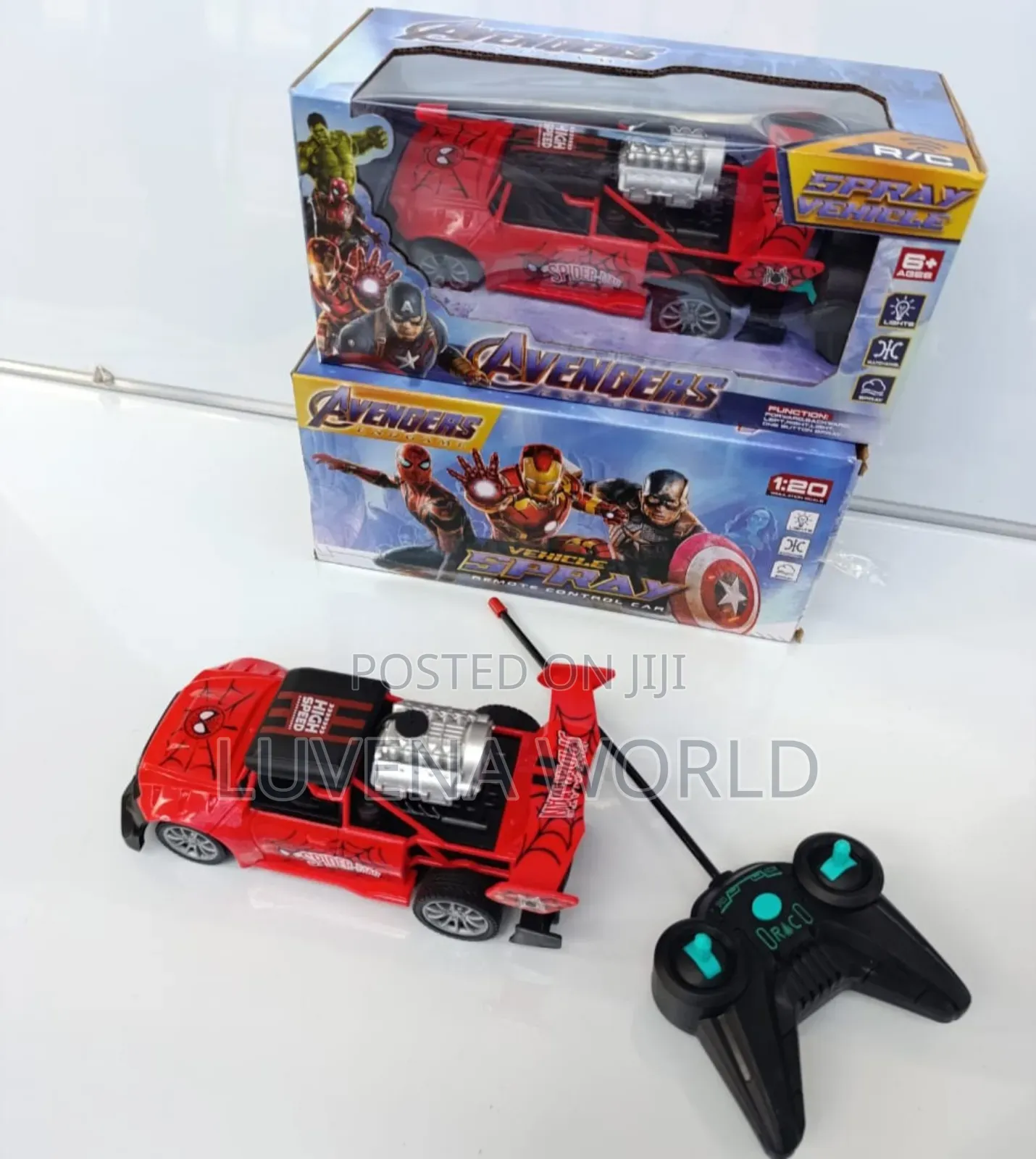 Spider Man Remote Car