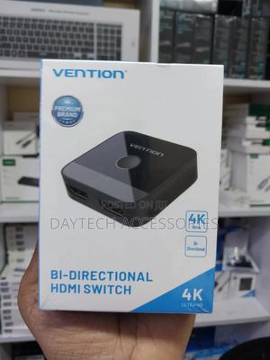 Vention 2-Port Hdmi Bi-Direction Switcher Black Abs Type - thumbnail 2