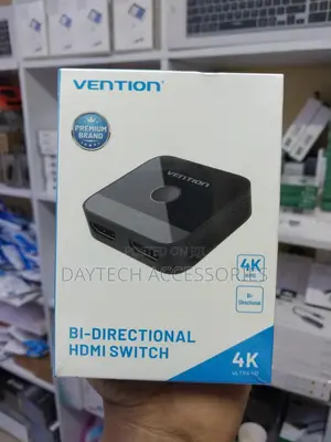 Vention 2-Port Hdmi Bi-Direction Switcher Black Abs Type
