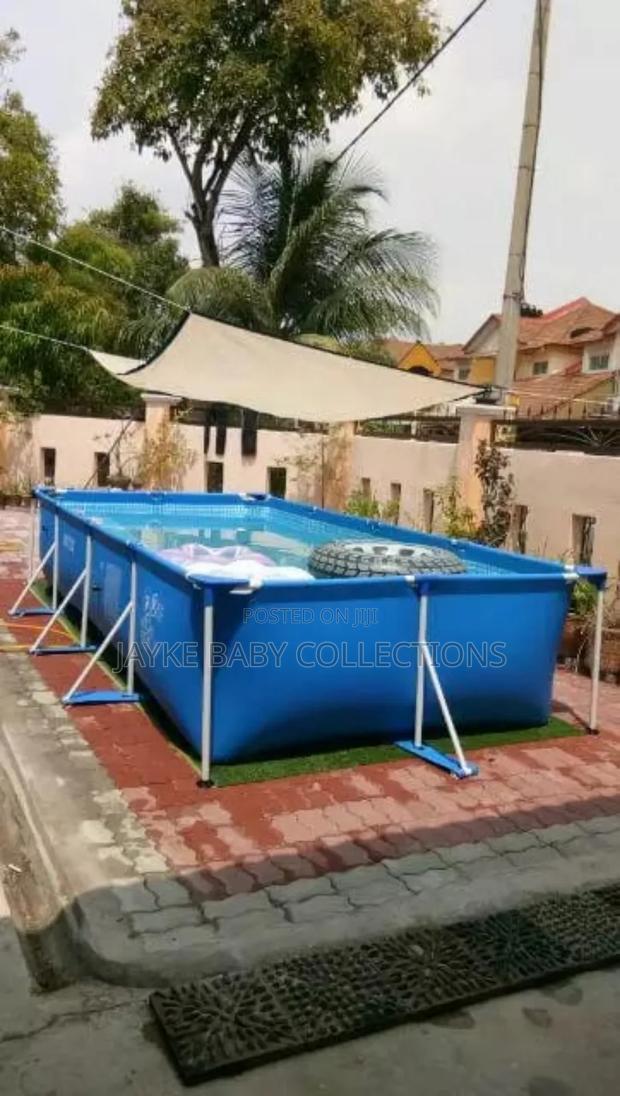 4.5m Intex Rectangular Frame Pool – Black Friday Deal - main view