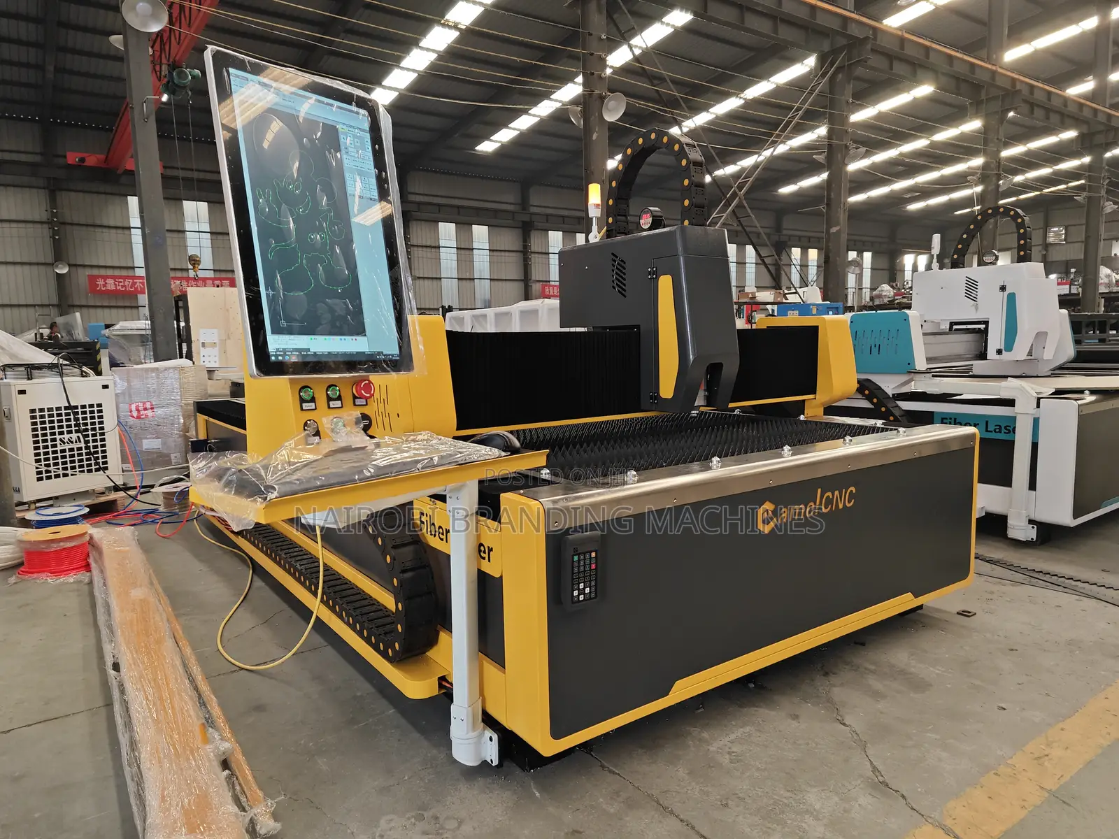 130*250cm Fiber Laser Cutting Machine Factory Price for Steel Copper