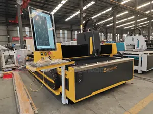 130*250cm Fiber Laser Cutting Machine Factory Price for Steel Copper